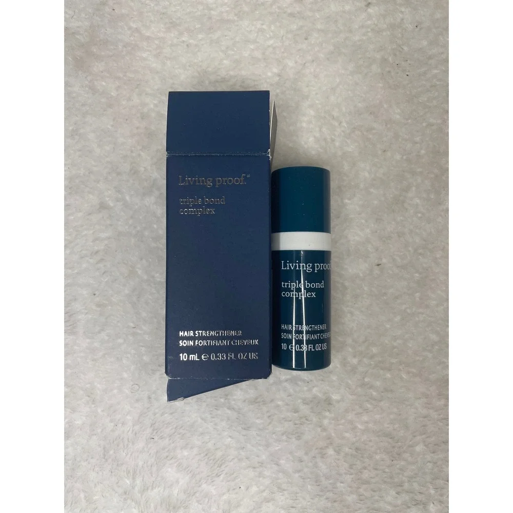 Living Proof Triple Bond Complex Hair Strengthener Travel Size 10ml 0.33 fl oz